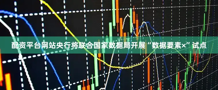 配资平台网站央行将联合国家数据局开展“数据要素×”试点